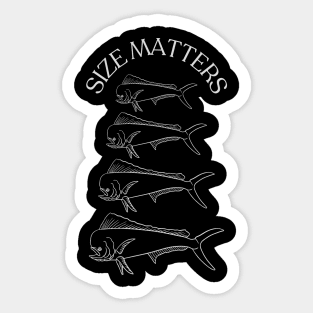 Size Matters- Mahi Sticker